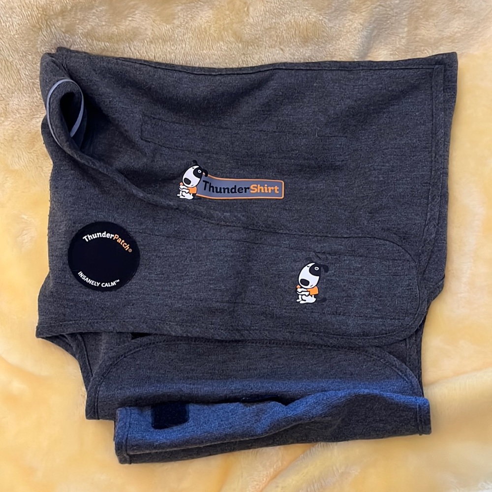 Thundershirt for dogs anxiety large gray